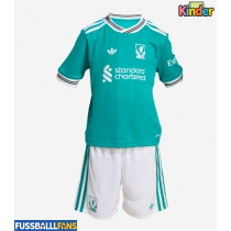 Liverpool Giovanni Leoni #15 3rd trikot Kinder 2025-26 Kurzarm (+ Kurze Hosen)